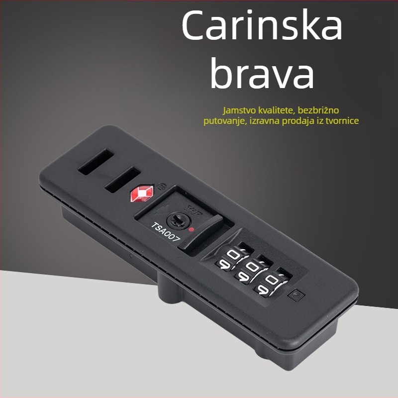 HD-108A ABS brava za prtljagu s lozinkom, TSA 16032 – ugrađena, otporna na trošenje