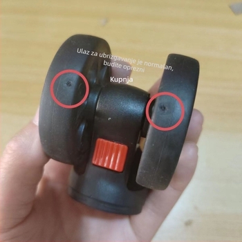 Set kotača za prtljagu – ABS materijal, tiši univerzalni kotači, odvojivi kotači