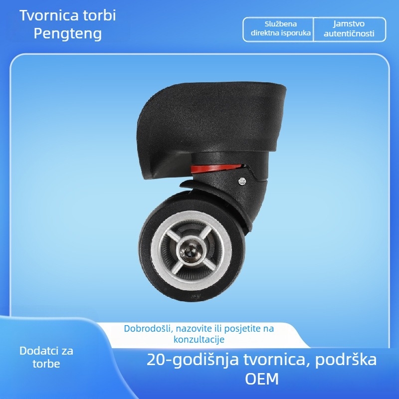 Kotači za prtljagu, 360° rotacija, tihi rad — qiannizou, PP, glatka površina, otporne na habanje, Proljeće 2025