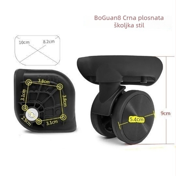 Kotač za kofer – univerzalni kotač za prtljagu, plastika, serija po narudžbi, jesen 2023