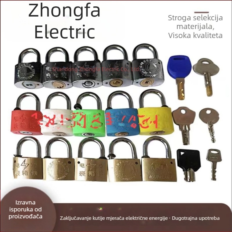 Industrijski katnar za kutiju brojila, bakreno tijelo, cvijet šljive, Zhongfa Electric Power