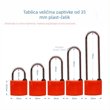 Katanac za kutiju brojila – bakreni, model 35, Dingyu Electric Power, moderni minimalistički dizajn