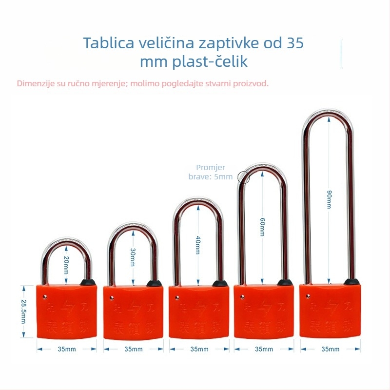 Katanac za kutiju brojila – bakreni, model 35, Dingyu Electric Power, moderni minimalistički dizajn