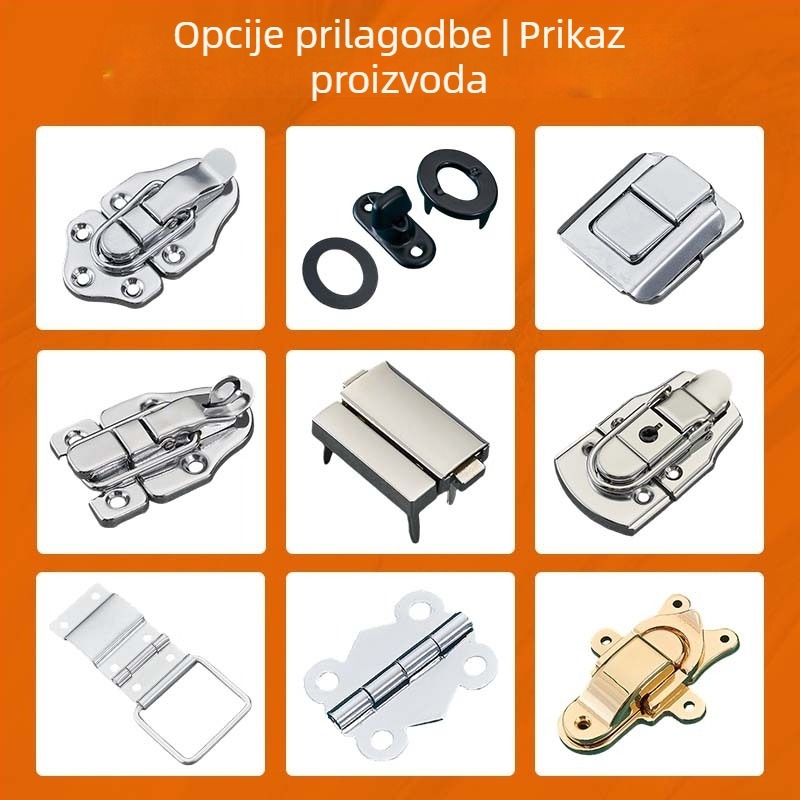 Mortise brava, cinkov spoj, s nogicama, Hongsheng marka, privatna oznaka dostupna