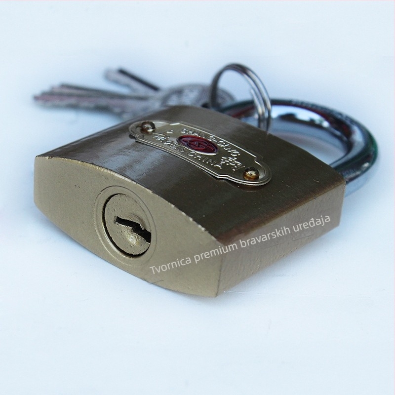 Katanac za kućnu upotrebu tipa C – Materijal: imitacija bakra, brava za ormar, moderni minimalistički stil