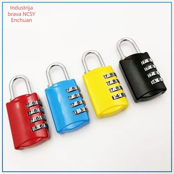 Lakat od cinkove legure s 4-znamenkastim kodom za prtljagu, 45 g, tiskani logotip, En Chuan Lock Industry