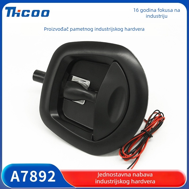 Scott A7892-411a Brava od cinkovog legura za kutiju alata kamiona – tip brave nalik lokotu, prilagodljiv oblik T, za RV, modificirana i posebna vozila