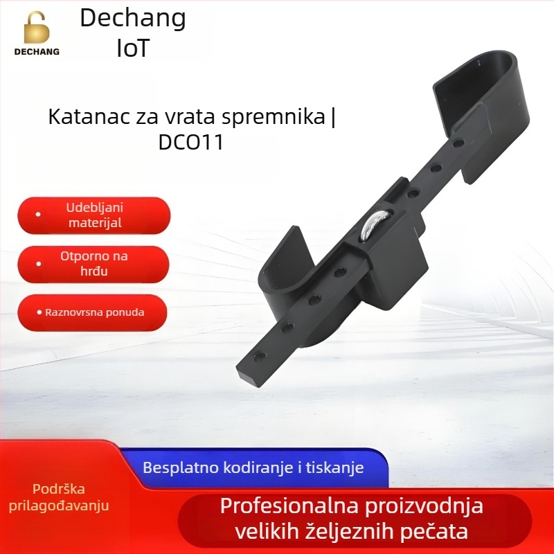 Olovni pečat za kontejnere i kamione – De chang, čelik Q235A, namijenjeno za kontejnere, box kamione, željeznički prijevoz i logistiku