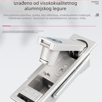 MS713-1 Brava za ormarić, brava s ručkom, moderan jednostavan stil, Hongcai Electric, prilagodba po narudžbi