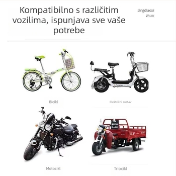 Plišana univerzalna navlaka za volan za električne bicikle – protuklizna, zimska izolacija, uobičajena debljina