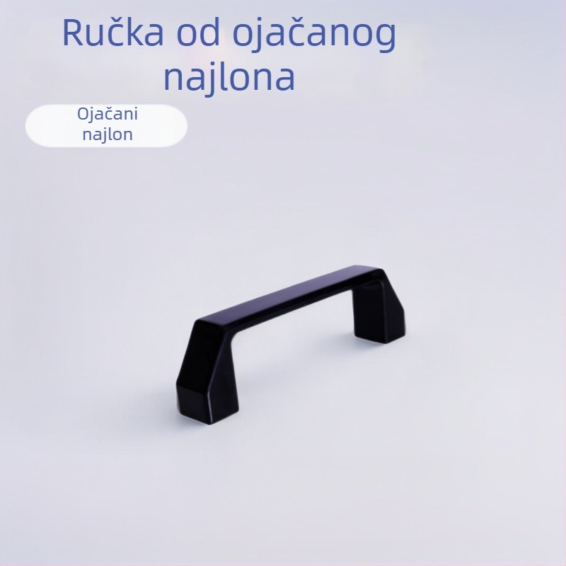 Ojačana najlonska kvadratna ručica i kvadratna ručica od aluminijskog legiranog materijala za strojeve