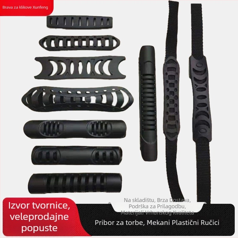 Xunfeng Plastično držalo za torbu – Serija Handle, Aksesori za prtljagu, Otporno na habanje, Gradski minimalistički stil