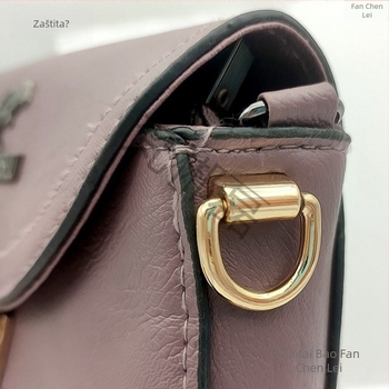 DIY dodaci za torbe: D-oblik kopča s prstenom i petljom, alat za transformaciju crossbody torbe, hardver kopče