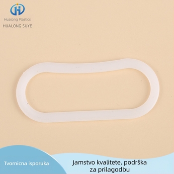 Ovalni plastični držač ručke s toplinski zatvorenim krugom za skladištenje kutija za poklone, Podrijetlo: Jiaxing Haining