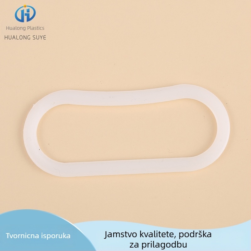 Ovalni plastični držač ručke s toplinski zatvorenim krugom za skladištenje kutija za poklone, Podrijetlo: Jiaxing Haining