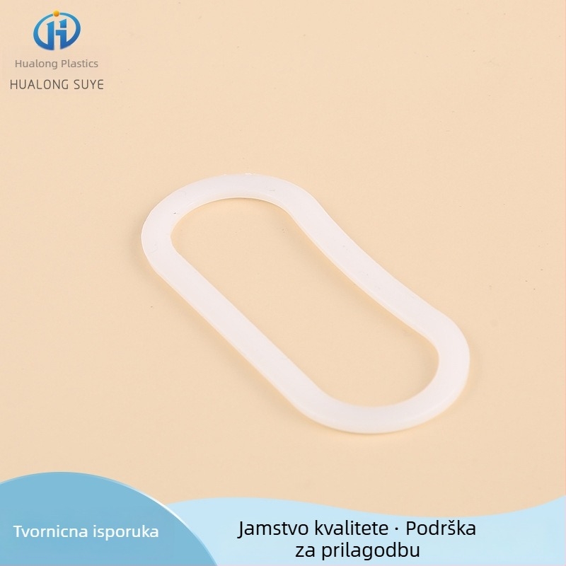 Ovalni plastični držač ručke s toplinski zatvorenim krugom za skladištenje kutija za poklone, Podrijetlo: Jiaxing Haining