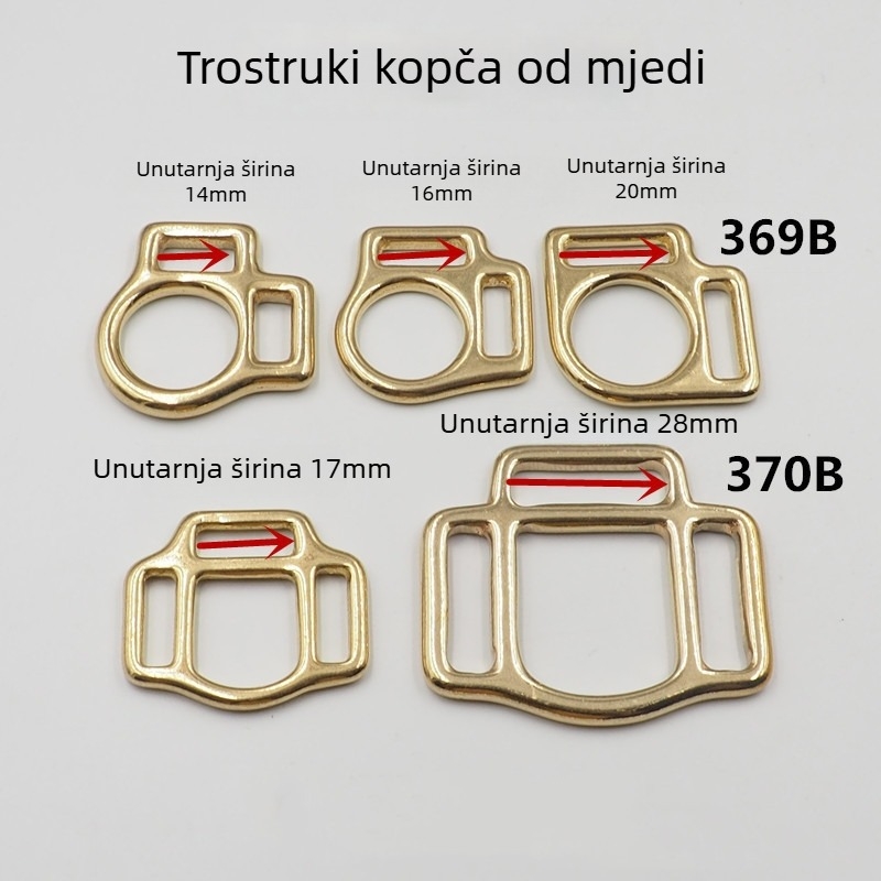 Bakar dvostruka kopča za kaiš za kućne ljubimce – Otporna na habanje, Smanjuje opterećenje, Zima 2020