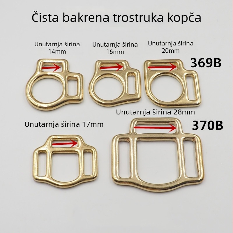 Mesing dvostruka kopča za kaiš kućnih ljubimaca, otporna na habanje, smanjuje teret, Must Have Hardware