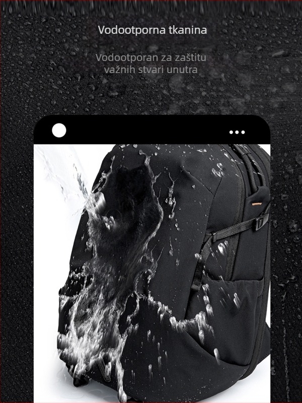 Vodootporna torba za DSLR fotoaparat, velika kapaciteta, višenamjenska i stilna digitalna torba za pohranu