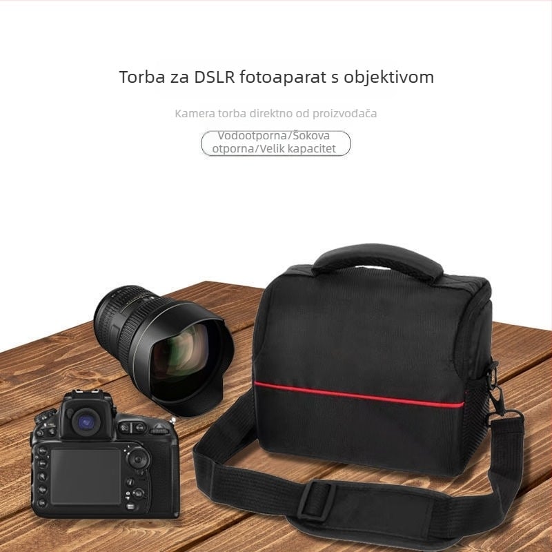Torba za DSLR fotoaparat, Corduroy materijal, ruksak-stil, unisex, kućno skladištenje