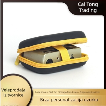Kamera s tvrdom kućištem – univerzalni zaštitni spremnik, otporan na prašinu i udarce, EVA; 103 g; podstava: poliester; kompatibilno s Kodak F9/H35/F8/501F/M35/Hanyin Z1/Z2, Canon Ivy i Ivy2 Mini