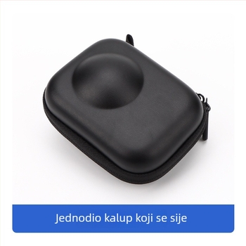 Torba za kameru DJI Action 5 Pro/Action 4/Action 3, vodootporna, višenamjenska EVA torba s remenom za zračnu jastukom i PU podlogom