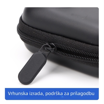 Torba za kameru DJI Action 5 Pro/Action 4/Action 3, vodootporna, višenamjenska EVA torba s remenom za zračnu jastukom i PU podlogom