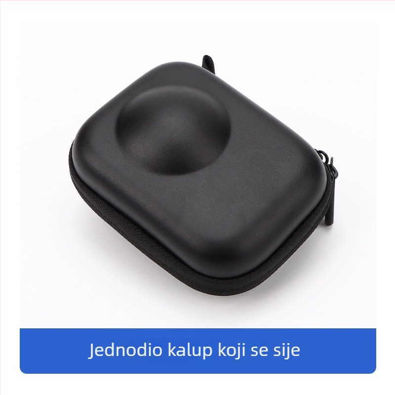 Torba za kameru DJI Action 5 Pro/Action 4/Action 3, vodootporna, višenamjenska EVA torba s remenom za zračnu jastukom i PU podlogom