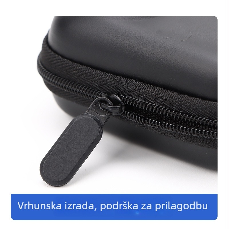 Torba za kameru DJI Action 5 Pro/Action 4/Action 3, vodootporna, višenamjenska EVA torba s remenom za zračnu jastukom i PU podlogom