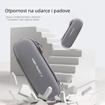 Pocket 3 prijenosna torbica za kameru s poklopcem zaslona i prostorom za dodatke, Lycra podstava, 140 g, Pocket 3 model