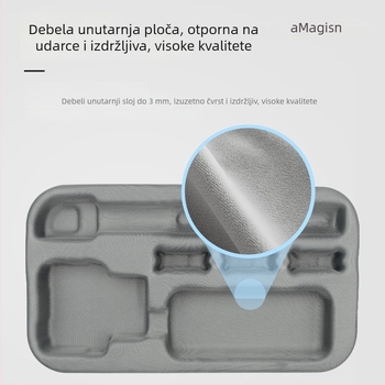 Torba za zaštitu kamere Insta360 Acepro2, vodootporna i prijenosna (Materijal: tkanina; Marka: Amai; Kompatibilno: 360acepro; Težina: 390 g)