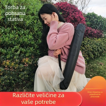 Torba za fotoaparat, model 210DSJJB-001, Oxford tkanina, prozračna i vodootporna, otvaranje na povlačenje, teleskopska ručka.