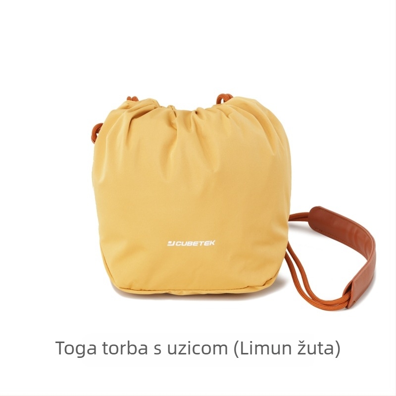 JCUBETEK foto torba za bezogledne kamere (Fuji/Sony) – Poliester, vodootporna, ultra lagana, zakrivljeni naramenicu, Unisex