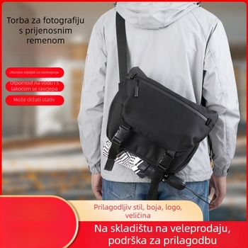 Tuoda torba za kameru – prozračna, vodootporna nylon torba za SLR i objektive, s uklonjivom drškom i zakrivljenim remenom, kapacitet ispod 20 L, model 6050