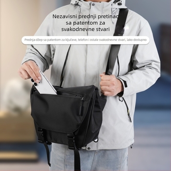 Tuoda torba za kameru – prozračna, vodootporna nylon torba za SLR i objektive, s uklonjivom drškom i zakrivljenim remenom, kapacitet ispod 20 L, model 6050