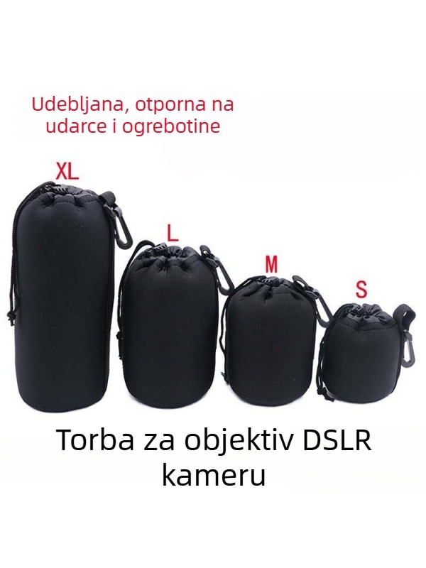 Torba za objektive SLR – PU materijal, Višenamjenska torba za ruke, Fotografijska torba, Proljeće 2024