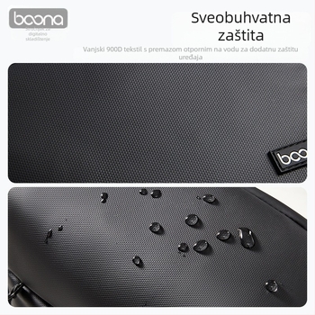Torba za fotoaparat od Oxford platna, ramni stil, gradska jednostavnost, zaštita od potresa, unisex