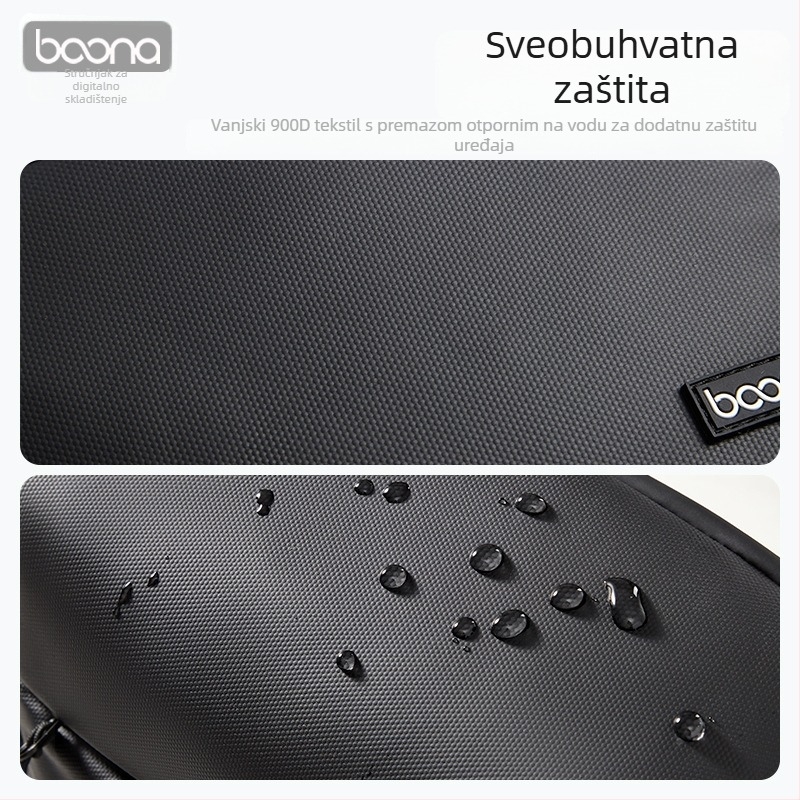 Torba za fotoaparat od Oxford platna, ramni stil, gradska jednostavnost, zaštita od potresa, unisex
