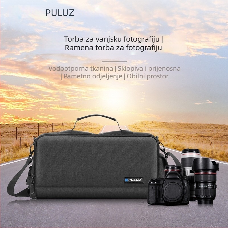 Puluz Fat Cow Vodootporna torba za rame za digitalni fotoaparat – vanjska upotreba, univerzalni model, težina 1 kg