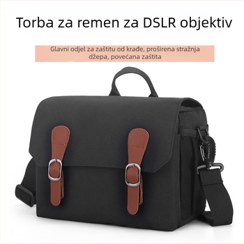 Torba za SLR fotoaparat od corduroya, unisex, lansirana proljeće 2018, za kućno skladištenje