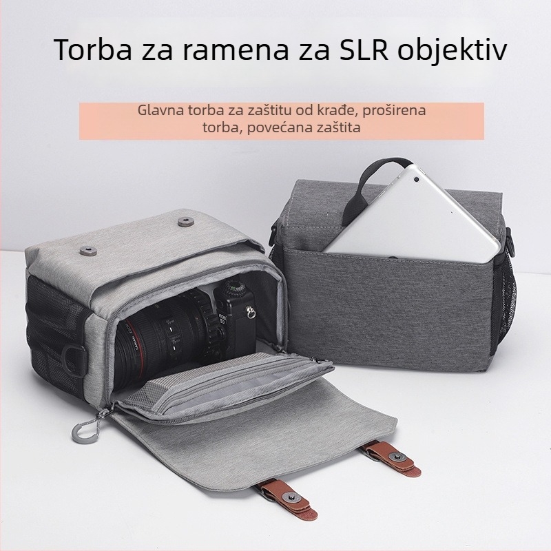 Torba za SLR fotoaparat od corduroya, unisex, lansirana proljeće 2018, za kućno skladištenje