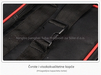 nbtubao Torba za fotografijski rasvjetni komplet, Oxford platno, universalna kompatibilnost, 3 kg, za unutarnju upotrebu