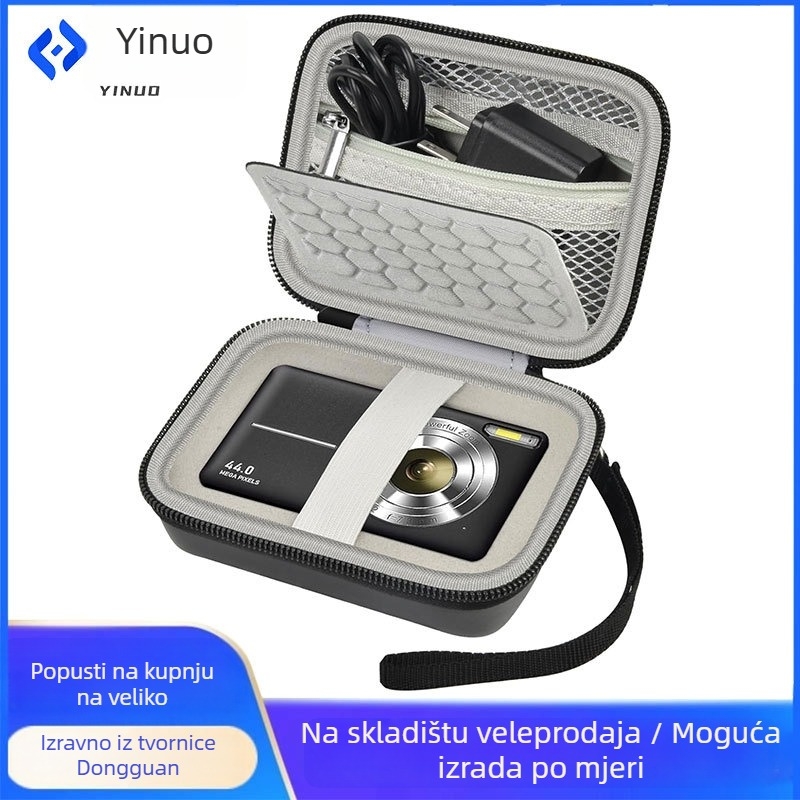 EVA mini tvrdo kućište za CCD kameru s unutarnjom ladicom, vodootporno i otporno na padove, digitalni spremnik za pohranu