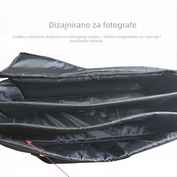 Xinyi Torba za filmsku i televizijsku rasvjetu uz fotoaparat, Set stativa, Prijenosni nosač lampe, Debeli pjenušasti ulošak
