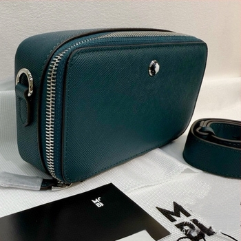 Muška kožna crossbody torba s gradskim minimalističkim stilom, koža prvog sloja i podstava od najlona