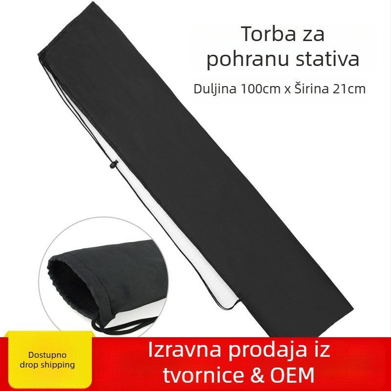 Torba za pohranu nosača lampe – poliester, Su Ben, lagana i prijenosna, može nositi jedan držač lampe