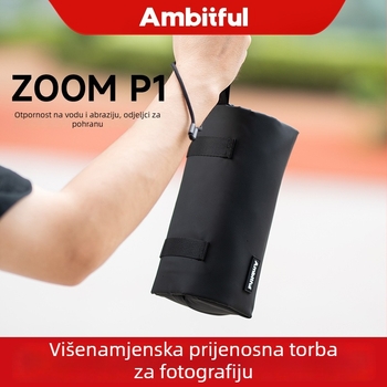 Ambitful Zhijie Zoom p1 fotografijska torba, višestruko skladištenje za DJI dodatke, 900D poliester Oxford tkanina, PU podstava, težina 170 g, univerzalna uporaba