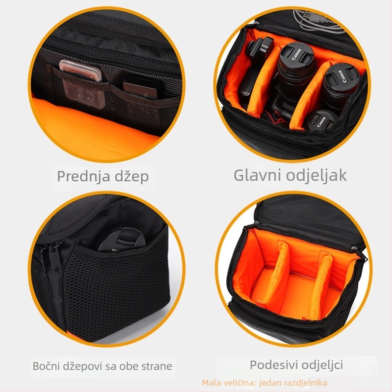 Sony torba za rame za SLR fotoaparate s Air-Cushion naramenicom, prozračan poliester, otporna na habanje i zaštita od krađe