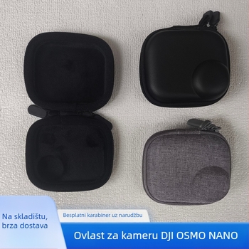 Torba za pohranu kamere kompatibilna s DJI Osmo Nano Thumb – konstrukcija toplinskog tlaka i šivanja; težina 35 g; otisak logotipa moguć; prilagodba dostupna; vodootporna ambalaža za kameru