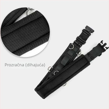 Višenamjenski remen za kameru s podesivom dužinom i jednim klipsom | Materijal: Oxford tkanina, najlon | Marka: Jinjun | Model: Multifunctional camera belt